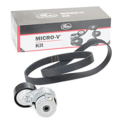 GATES K016PK1198 V-ribbed belt set RENAULT: SCENIC 2, MEGANE 2, CLIO 2, NISSAN: Juke, Note I, Qashqai / Qashqai+2 I, DACIA: Duster Off-Road, SANDERO 2