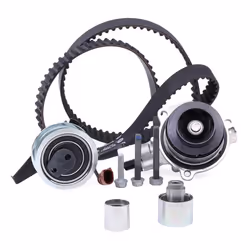 GATES KP15678XS-1 Water Pump + Timing Belt Kit with water pump with integrated disabling contact, switchable water pump VOLKSWAGEN: Transporter 6