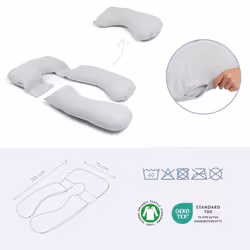 Doomoo DXXL03 breast feeding pillow Grey - Additional view 6