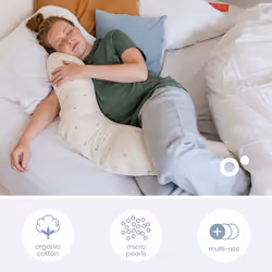Doomoo DTIO02 breast feeding pillow Cream