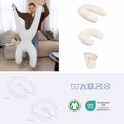 Doomoo DTIO02 breast feeding pillow Cream - Additional view 6