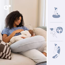 Doomoo DTIO03 breast feeding pillow Grey - Additional view 7
