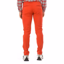 PantalÃ³n Chino Slim Fit N0yhtl Para Hombre - red, 35-USA