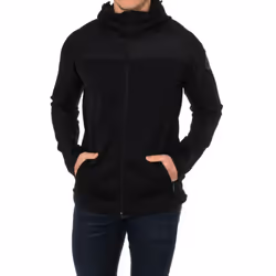 Sudadera Con Capucha Y CordÃ³n Ajustable N0yioo Para Hombre - black, XXL