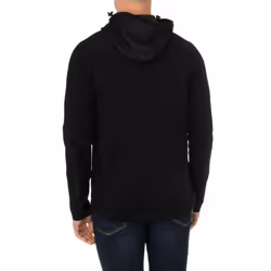 Sudadera Con Capucha Y CordÃ³n Ajustable N0yioo Para Hombre - black, XXL