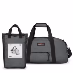 Eastpak Stand + Black Denim Nylon, Polyester Grey Unisex Cross body bag - Additional view 5