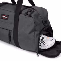 Eastpak Stand + Black Denim Nylon, Polyester Grey Unisex Cross body bag - Additional view 6