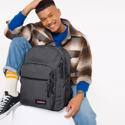 Eastpak Morius backpack Casual backpack Black, Grey Nylon, Polyester - Additional view 7