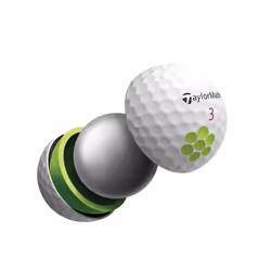 TaylorMade Unisex's Tour Response Golf Ball, White, One Size