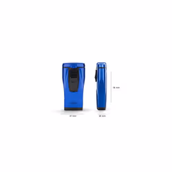 Monaco Triple Jet Flame Lighter | lighter for smoking cigars and cigarettes | Wind Resistant | Works With Butane (Not Included) | Nice Elegant Gift