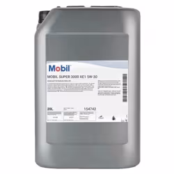 Engine oil; MOBIL; Super 3000 XE1; 5W-30 20; for BMW, MERCEDES-BENZ, TOYOTA, MAZDA, NISSAN