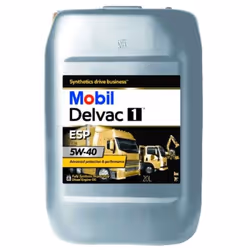 Engine oil; MOBIL; Delvac 1 ESP; 5W-40 20; for MERCEDES-BENZ