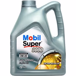 Engine oil; MOBIL; Super 3000 Formula V; 0W-20 4; for TOYOTA, HONDA, AUDI, SUZUKI, FIAT