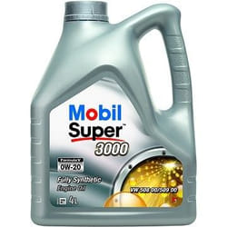 Mobil Super 3000 Formula V 0W-20 4l Engine oil 155856 TOYOTA: Yaris II Hatchback, Urban Cruiser, Aygo, HONDA: Jazz 2, CIVIC 10, CR-V 5