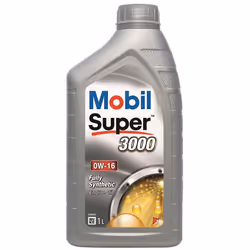 Engine oil; MOBIL; Super 3000; 0W-16 1; for TOYOTA, SUZUKI, LEXUS