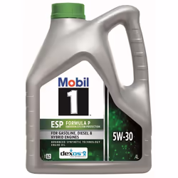 Engine oil; MOBIL; 1 ESP Formula P; 5W-30 4; for VAUXHALL, MERCEDES-BENZ, SAAB, MAZDA, OPEL