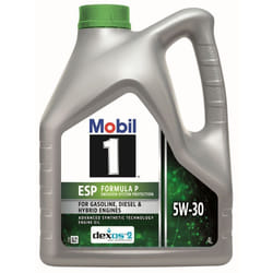 Mobil 1 ESP Formula P 5W-30 4l Engine oil 157134 VAUXHALL: Combo Mk3, Vivaro Van, MERCEDES-BENZ: ML-Class, E-Class Saloon, SAAB: 9-3 Convertible