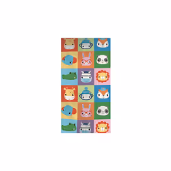 Fisher-Price Bath Beach towel 140 x 70 cm 100% Cotton - Animal Toys