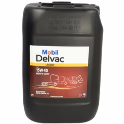 Engine oil; MOBIL; Delvac Legend Heavy Duty; 15W-40 20; for MERCEDES-BENZ, TOYOTA, MITSUBISHI, VAUXHALL, MAZDA; P000280