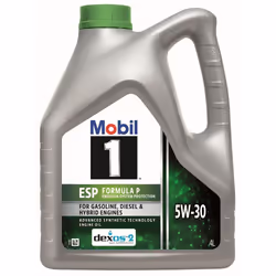Engine oil; MOBIL; 1 ESP Formula P; 5W-30 4; for MERCEDES-BENZ, VAUXHALL, TOYOTA, PEUGEOT, MAZDA