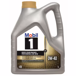 Engine oil; MOBIL; 1 FS; 0W-40 4; for VOLKSWAGEN, MERCEDES-BENZ, AUDI, TOYOTA, SKODA