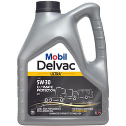 Mobil Delvac Ultra Ultimate Protection, V2 5W-30 4l Engine oil 157422 MERCEDES-BENZ: C-Class Saloon, E-Class Saloon, Sprinter 3.5-T Van