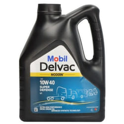 Mobil Delvac Modern Super Defense V1 10W-40 4l Engine oil 157454 MERCEDES-BENZ: C-Class Saloon, E-Class Saloon, A-Class, SMART: Fortwo I Coupe