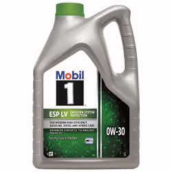 Engine oil; MOBIL; 1 ESP LV; 0W-30 5 Full Synthetic Oil; for BMW, TOYOTA, HONDA, MAZDA, NISSAN