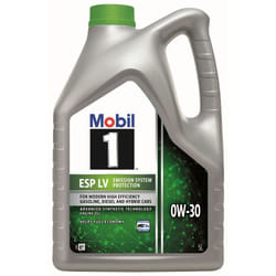 Mobil 1 ESP LV 0W-30 5l Engine oil 157779 BMW: 5 Saloon, 3 Saloon, 1 Hatchback, TOYOTA: Corolla XII Hatchback, Auris Hatchback, Land Cruiser 300