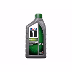 Engine oil; MOBIL; 1 ESP X4; 0W-40 1; for PORSCHE, BENTLEY, MERCEDES-BENZ, OPEL, SAAB