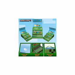 Minecraft Art Set, Colouring Sets for Children, Over 40 Art Supplies for Kids