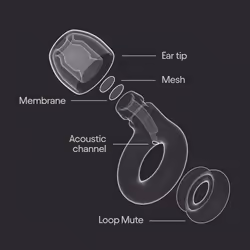 Experience 2 Plus Ear Plugs â Stylish Certified Hearing Protection for Concerts & Festivals, Live Events, Sports, DJs & Nightlife â 17dB Noise - Additional view 5