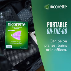Nicorette 15mg Inhalator Nicotine 20 Cartridges (Stop Smoking Aid)