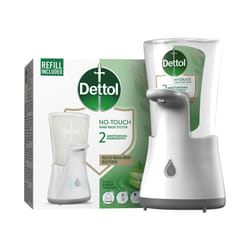 Dettol No Touch Soap Dispenser + 250ml Refill Aloe Vera Hand Wash