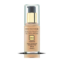 Max Factor All Day Flawless 3 in 1 30 ml Pump bottle Cream 075 Golden