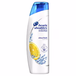 Head & Shoulders Citrus Fresh Shampoo for Greasy Hair, 6 x 250 ml ,Pack of 6