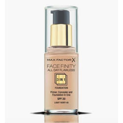 Max Factor Facefinity All Day Flawless 3 In 1 Bottle liquid 40 Light Ivory