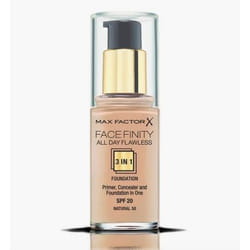 Max Factor Facefinity All Day Flawless 3 In 1 Bottle liquid 50 Natural