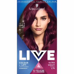 Schwarzkopf LIVE Colour Ultra Violet Permanent Hair Dye L76