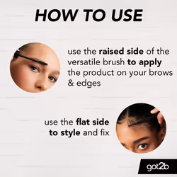 Glued for Brows & Edges Waterproof Eyebrow Gel, 16ml