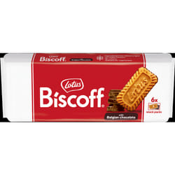 Lotus Biscoff - Caramelised Biscuits With Belgian Chocolate 132G