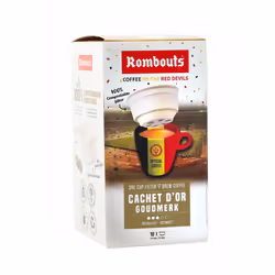 Rombouts Cachet D'or compostable one Cup Filters 4 Pack - 40 Filters