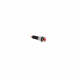 139223Â LED Power Indicator, 24Â V, ABS Chrome CaseÂ âÂ RED
