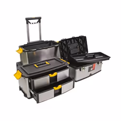 Perel OTBA4 small parts/tool box Black, Stainless steel, Yellow - Additional view 2