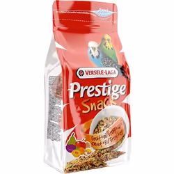 Versele-Laga Snack Budgies, 125 g, Vitamin A, Vitamin D3, Vitamin E, seeds, cereals, bakery products, fruit (6%), egg and egg ...