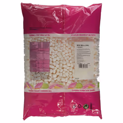 Haribo Chamallows Mini Marshmellows - 1 Kilogram Bag (White)