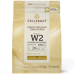 Callebaut White Chocolate 'W2' Callets - 8x2.5kg