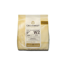 Callebaut 'W2-E0-D94' Belgium Easimelt White Chocolate Callets 400g