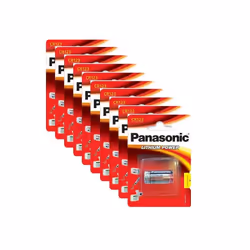 10 x Panasonic CR123A 3V Lithium Photo Battery 123 CR123 DL123 CR17345 Camera