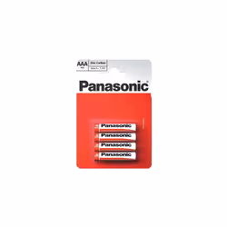 Panasonic 1010 Zinc AAA Micro Special Power Battery - Pack of 12 (R03R-4BP)